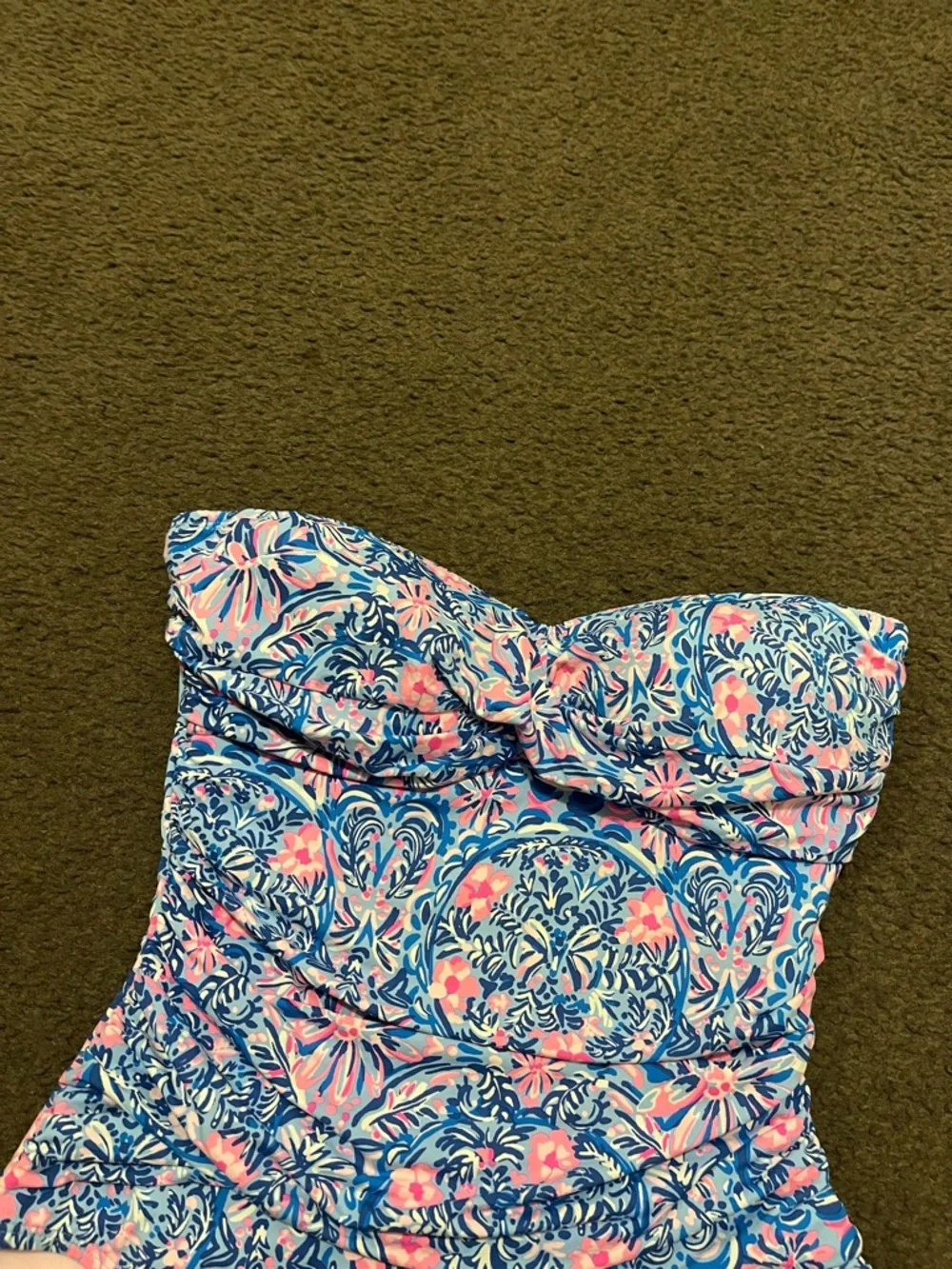 Lilly Pulitzer Layne Floral One Piece Bathing Suit